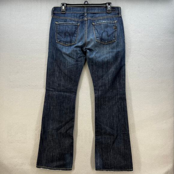 Citizens of Humanity Jeans Women's 29 (8) Dark Blue Dita Petite Bootcut Preppy - Picture 2 of 14